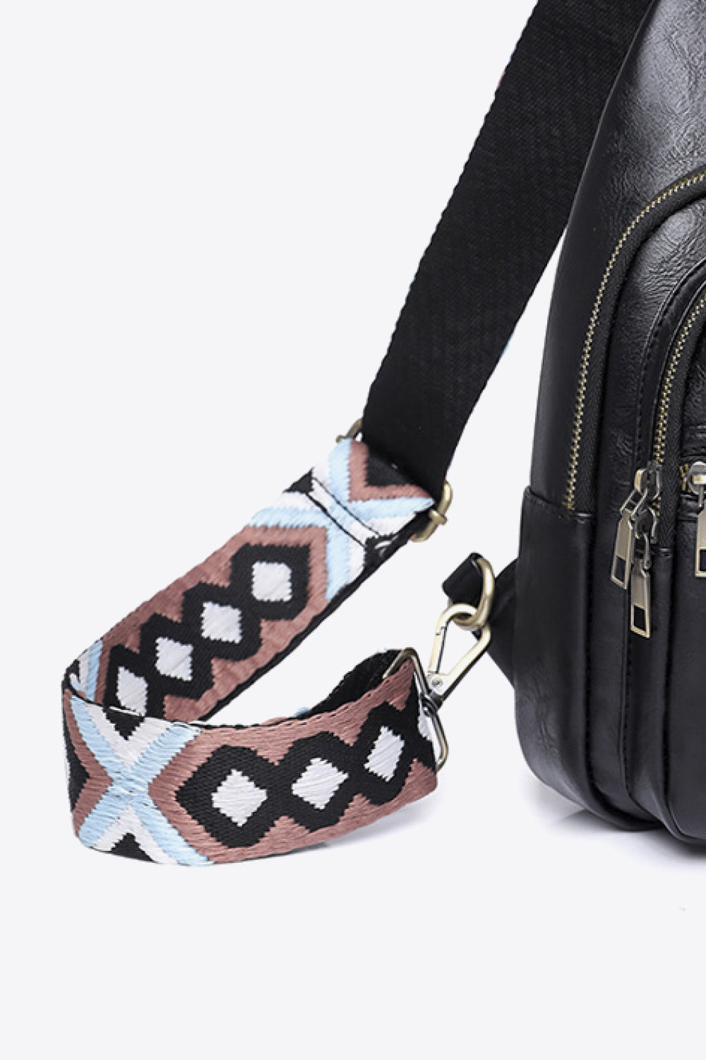 Adored It's Your Time Vegan Leather Sling Bag