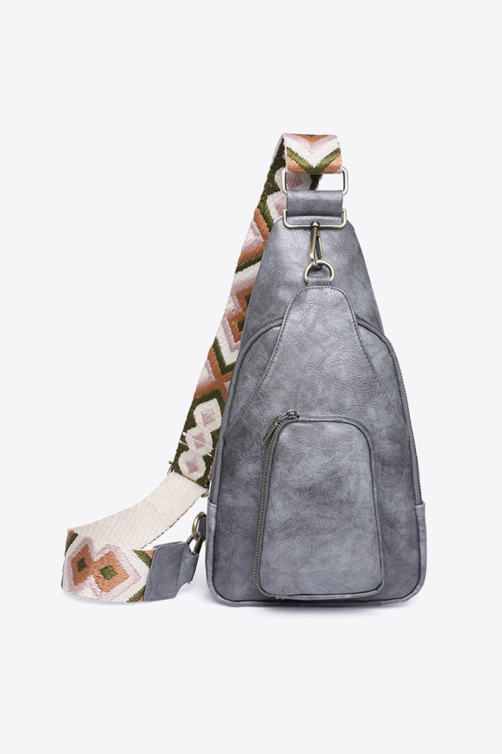 Adored Take A Trip Vegan Leather Sling Bag