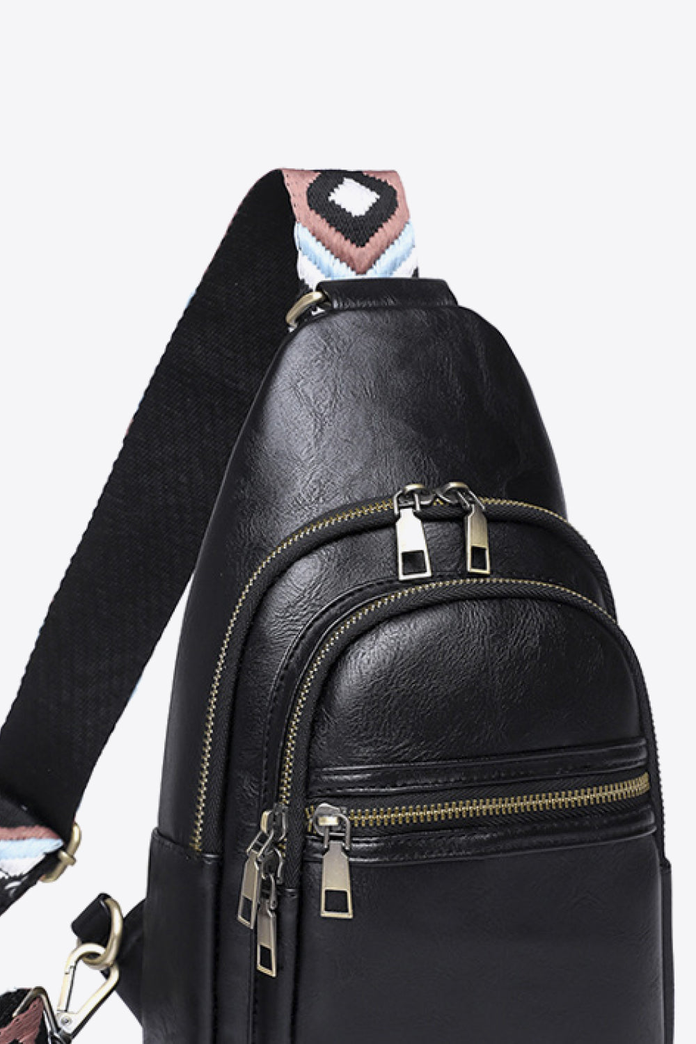 Adored It's Your Time Vegan Leather Sling Bag
