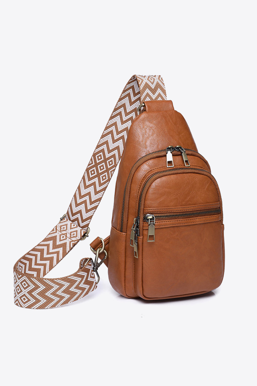 Adored It's Your Time Vegan Leather Sling Bag
