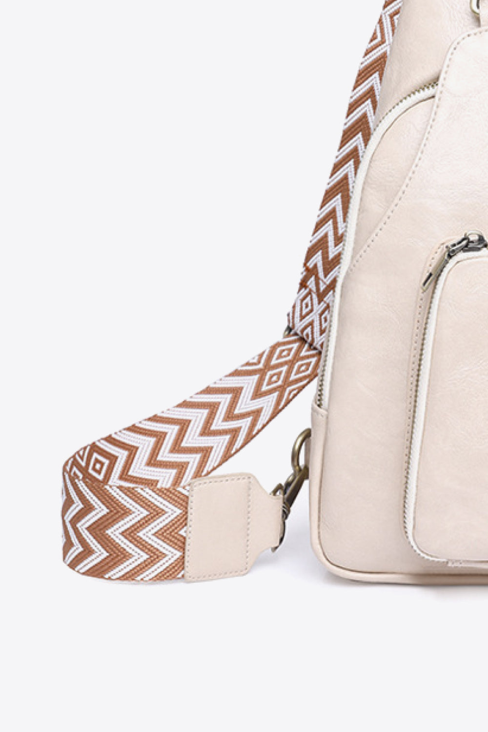 Adored Take A Trip Vegan Leather Sling Bag