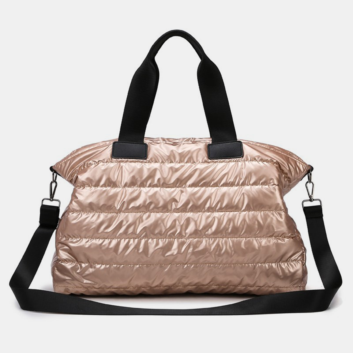 Quilted Nylon Oversize Travel Bag