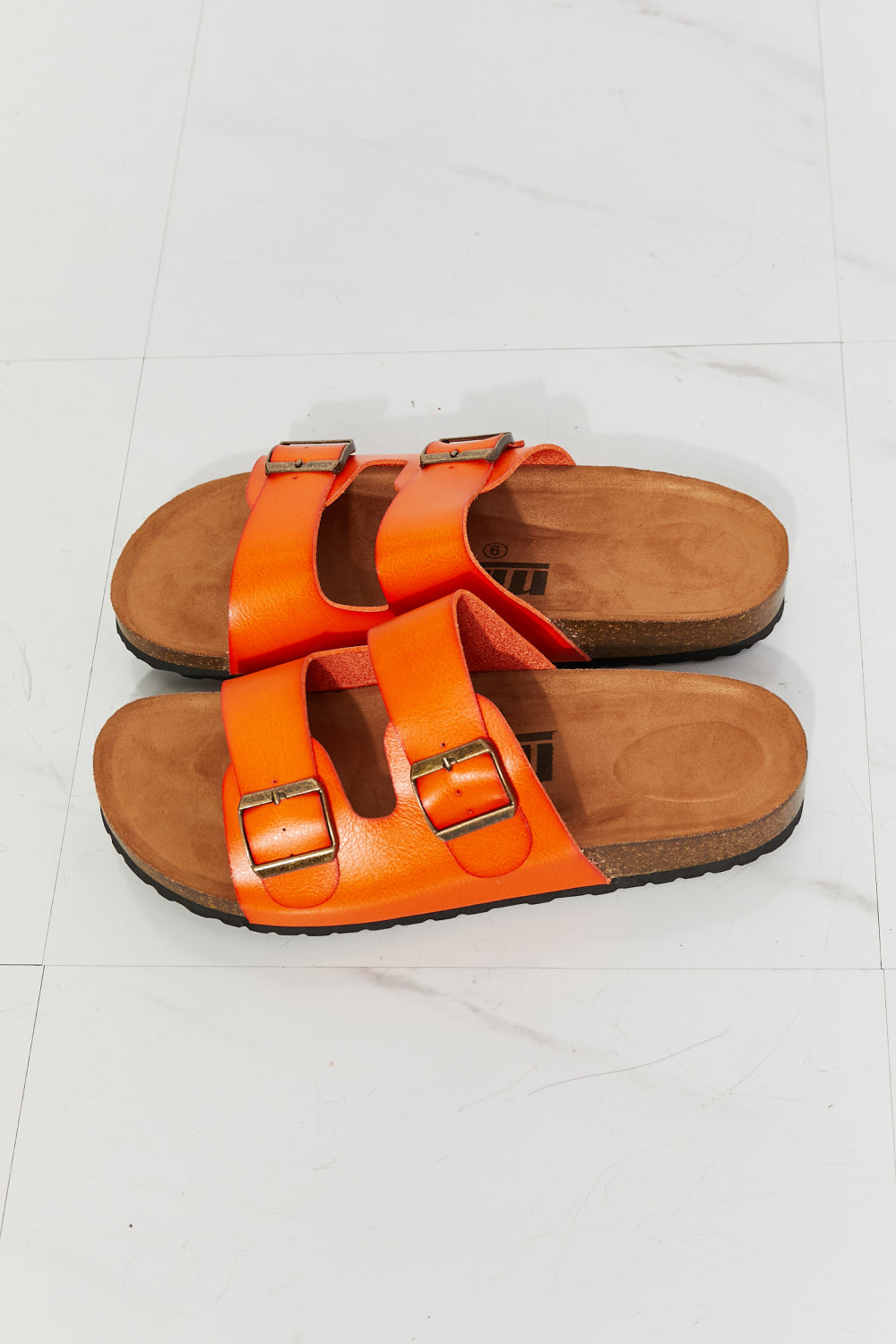 Double Banded Slide Sandals