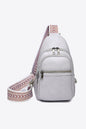 Adored It's Your Time Vegan Leather Sling Bag
