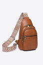 Adored It's Your Time Vegan Leather Sling Bag