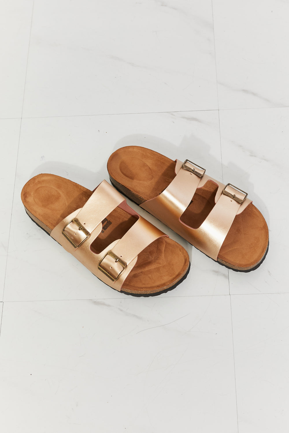 Best Life Double-Banded Slide Sandal