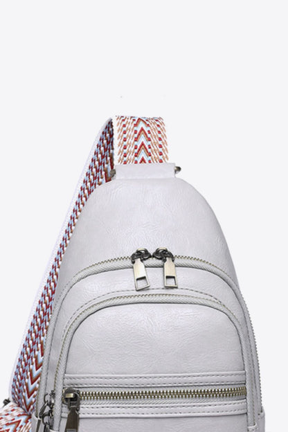 Adored It's Your Time Vegan Leather Sling Bag